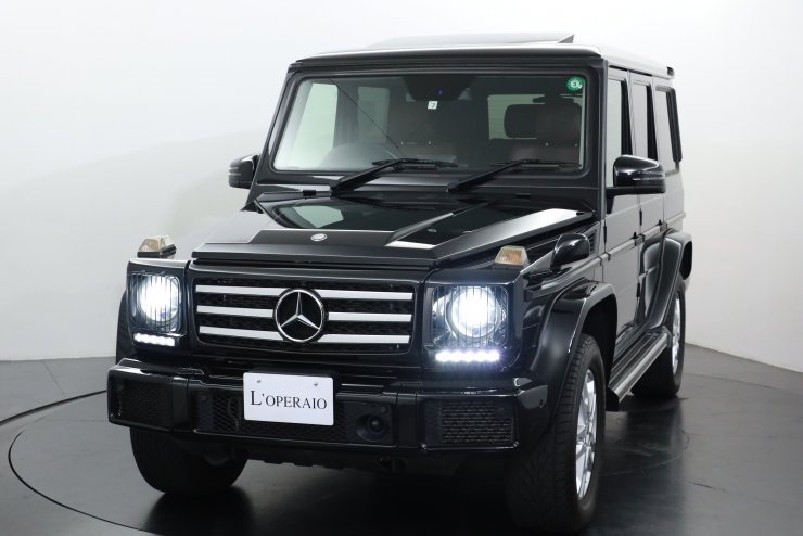 純正トランクネット メルセデス・ベンツ Gクラス G350dブラック メルセデスベンツ Gクラスロング G350d ラグジュアリーPKG 茶革