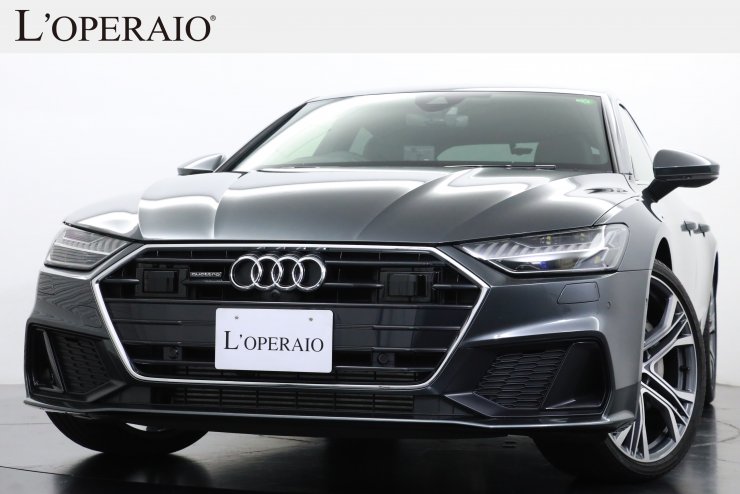 アウディ A7スポーツバック 55TFSI quattrro S line 1オーナー