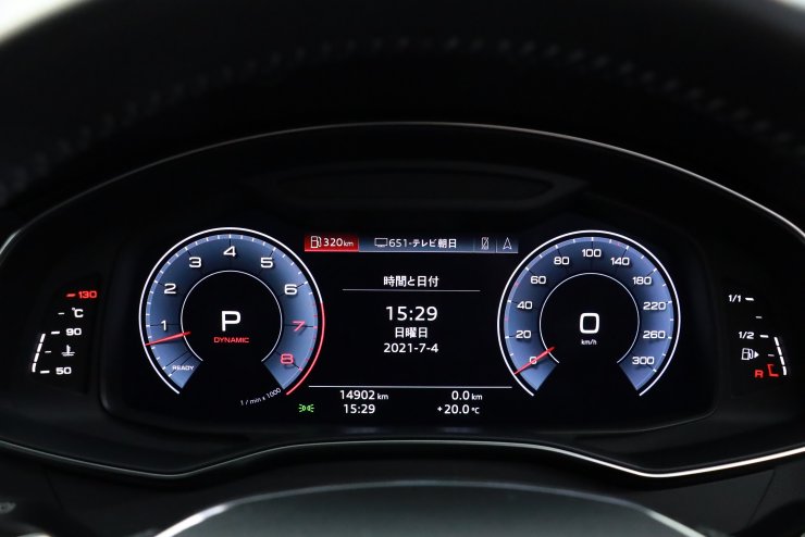 アウディ A7スポーツバック 55TFSI quattrro S line 1オーナー 純正