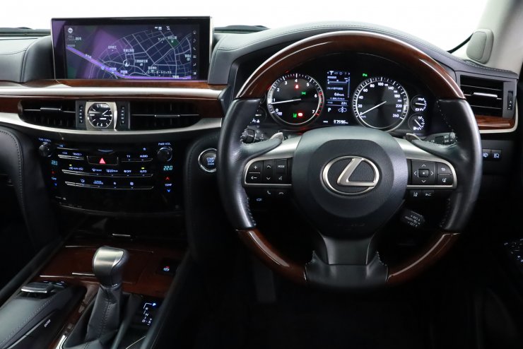 レクサス LX LX570 8人乗り 1オーナー TRDエアロ 前後シート