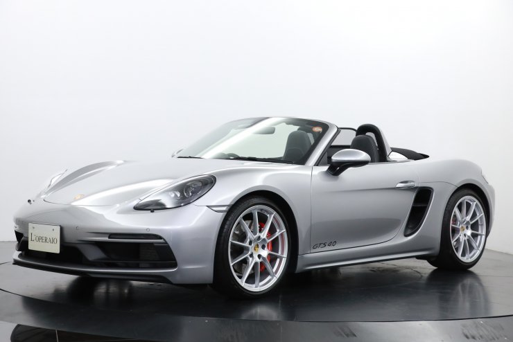 ポルシェ 718 Boxster GTS 4.0 6MT オプション総額約190万円