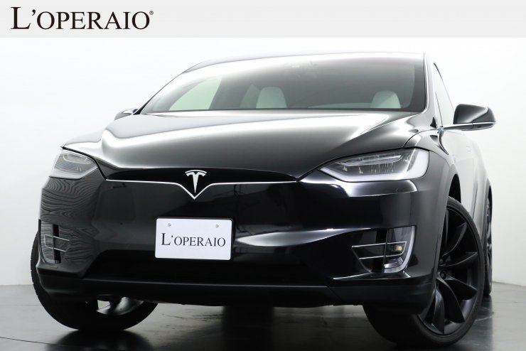 テスラ モデルX 100D オプションカラー ホワイトレザー エンハンスト