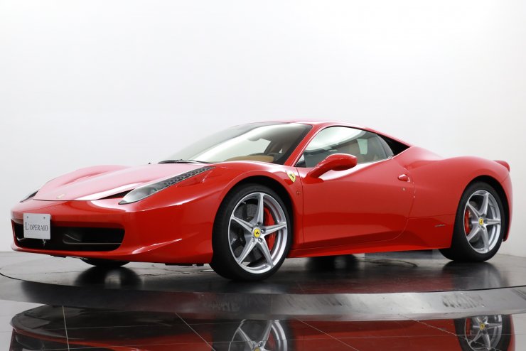 フェラーリ 458 Italia F1 DCT 正規ディーラー車 フロントリフト