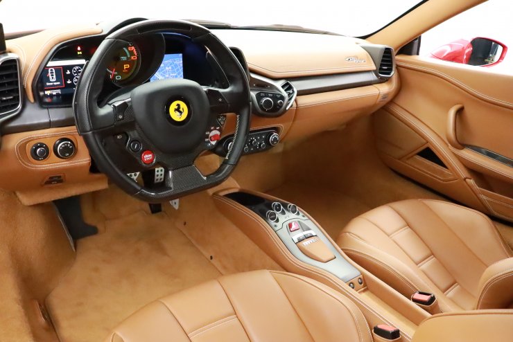 フェラーリ 458 Italia F1 DCT 正規ディーラー車 フロントリフト