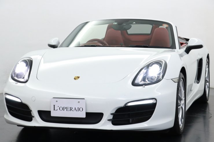 ポルシェ ボクスター S (Type981) PDK カレラレッドオールレザー