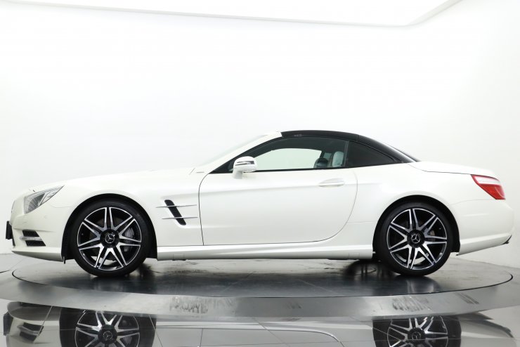 メルセデスベンツ SL カラーサンプル ホワイト ベンツ特注品 非売品 正規品 メルセデスベンツ SLクラス SL350 2LOOK Edition 限定30台 マジック