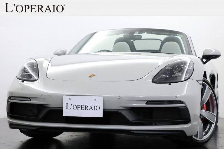 ポルシェ 718 Boxster GTS 4.0 6MT ワンオーナー Sport‐ChronoPKG