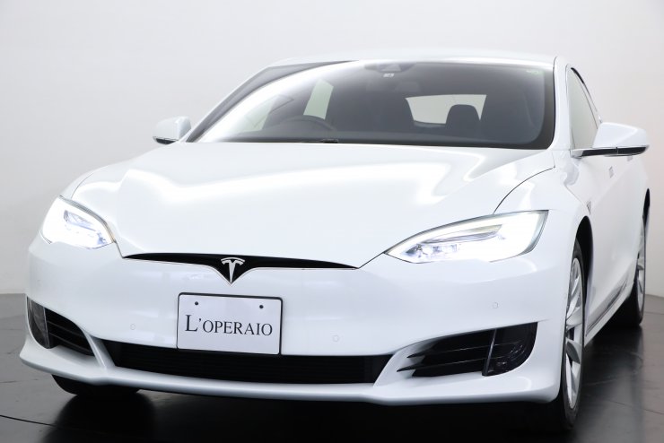 テスラ モデルS 75 中期モデル オプションカラー オートパイロット