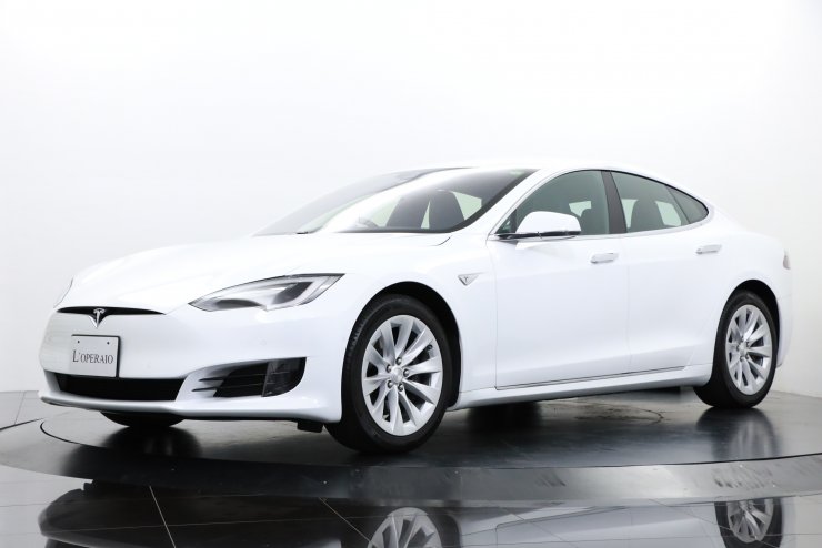 テスラ モデルS 75 中期モデル オプションカラー オートパイロット