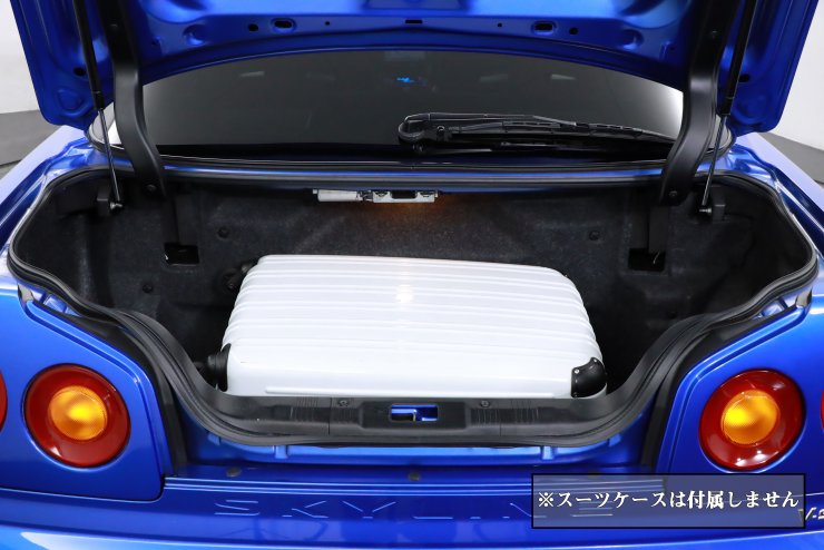 日産 スカイラインGT-R 2.6 VspecⅡ Nür 4WD ベイサイドブルー
