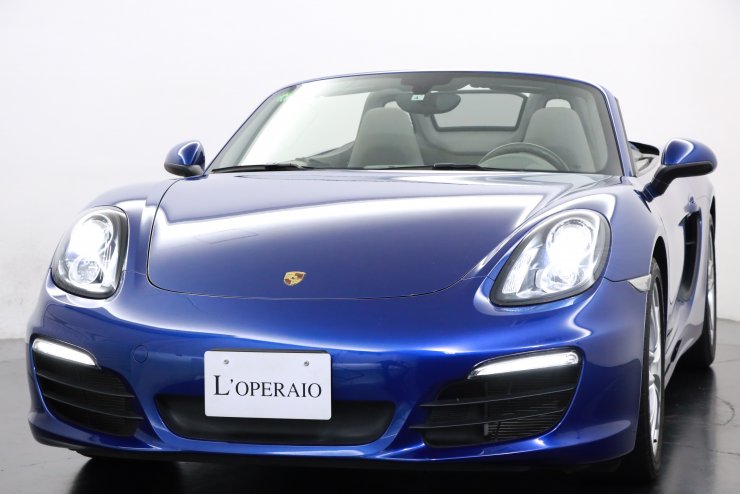 ポルシェ ボクスター (Type981) S 6MT 1オーナー 左ハンドル スポーツ