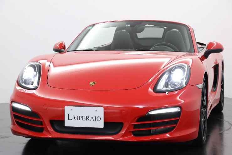 ポルシェ ボクスター 981 Boxster PDK 左ハンドル Sport-Chrono-PKG