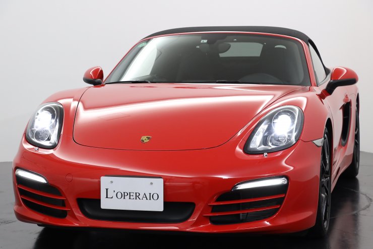 ポルシェ ボクスター 981 Boxster PDK 左ハンドル Sport-Chrono-PKG