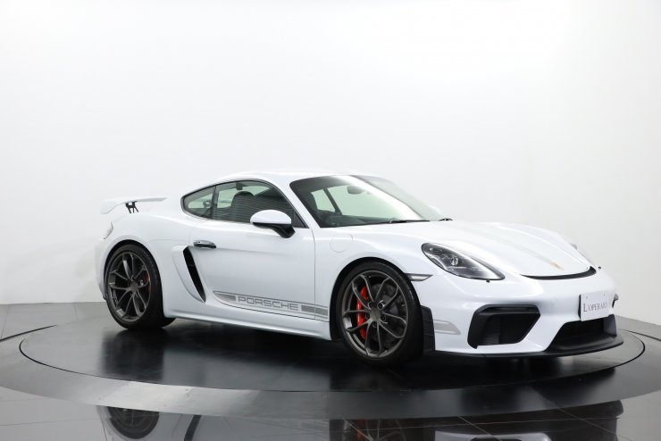 ポルシェ 718 Cayman GT4 ワンオーナー オプションカラー スポーツクロノPKG PDLS+付LED 中古車