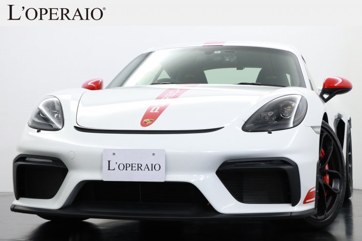 【非売品・美品】Porsche ポルシェ 718 Cayman GT4 ケイマン Porsche New 718 Cayman GT4 – If My Husband Were to Buy, This