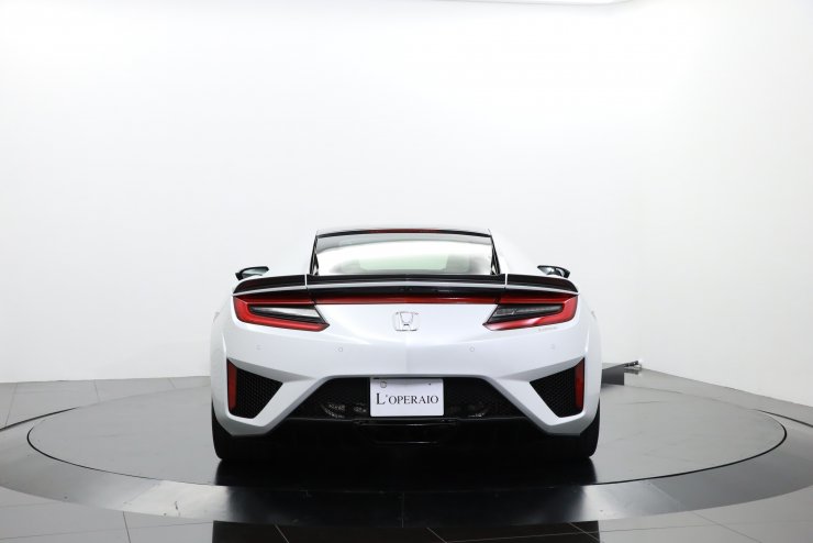 1/12 ホンダ NSX 2017 ホワイト カーボンファイバー パッケージ 1/12