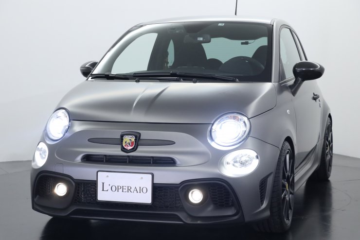 アバルト カーボンルック ドアハンドル カバー 左右セット 500, 595