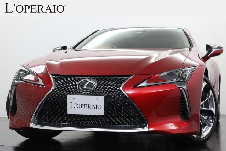 レクサス LC 500 Sパッケージ 有償カラー: ラディアントレッド