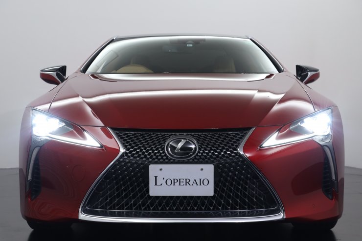 レクサス LC 500 Sパッケージ 有償カラー: ラディアントレッド