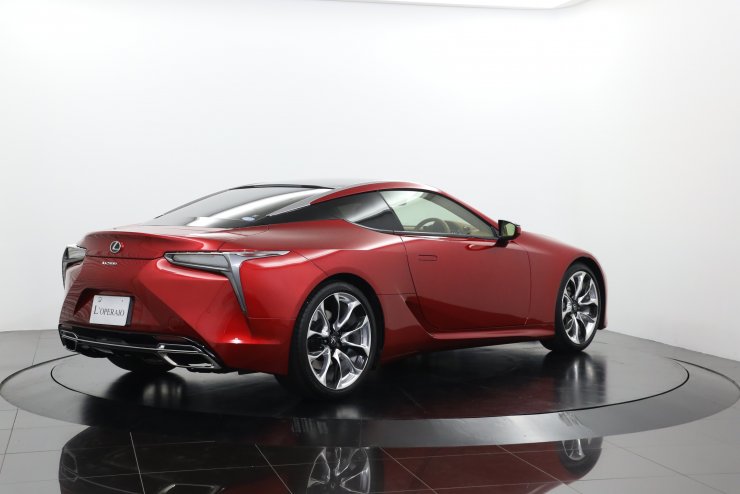 レクサス LC 500 Sパッケージ 有償カラー: ラディアントレッド