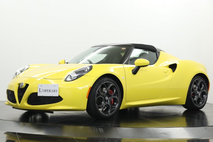 アルファロメオ 4C Spider ワンオーナー 最終2020年モデル オプション
