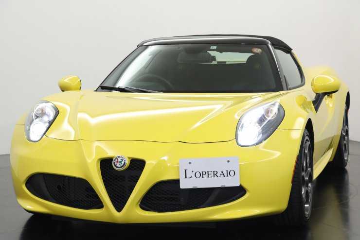 アルファロメオ 4C Spider ワンオーナー 最終2020年モデル オプション