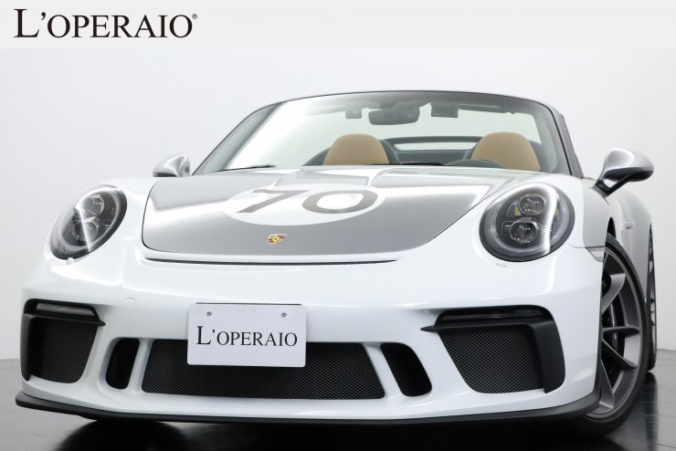 ポルシェ 911(Type991) Speed ster 6MT Heritage Design PKG 世界限定