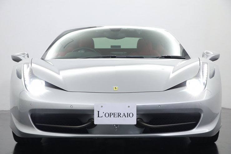 フェラーリ 458 Italia F1 DCT 希少右ハンドル 正規ディーラー車