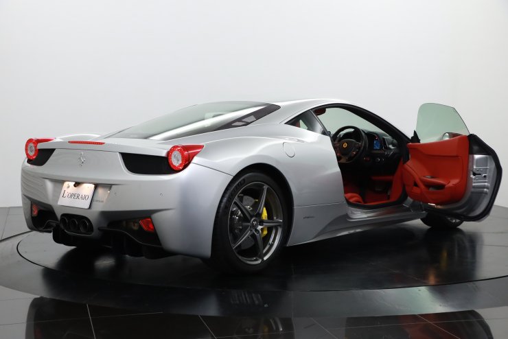 フェラーリ 458 Italia F1 DCT 希少右ハンドル 正規ディーラー車