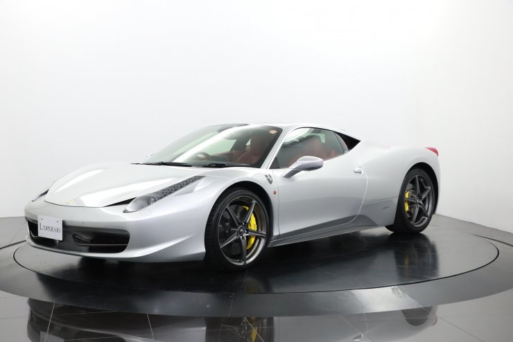 フェラーリ 458 Italia F1 DCT 希少右ハンドル 正規ディーラー車