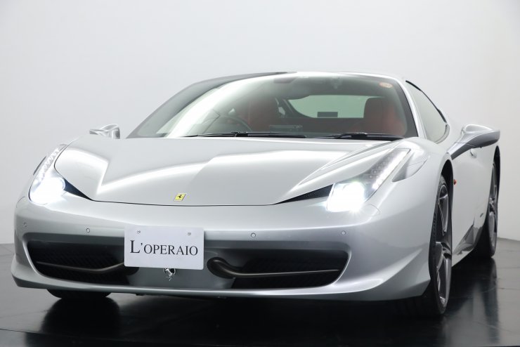 フェラーリ 458 Italia F1 DCT 希少右ハンドル 正規ディーラー車