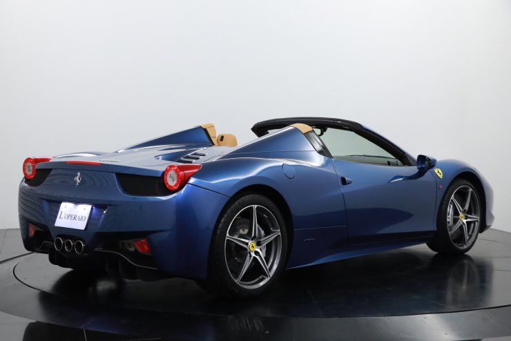 フェラーリ 458 Spider F1 DCT 正規ディーラー車 走行5,000km台
