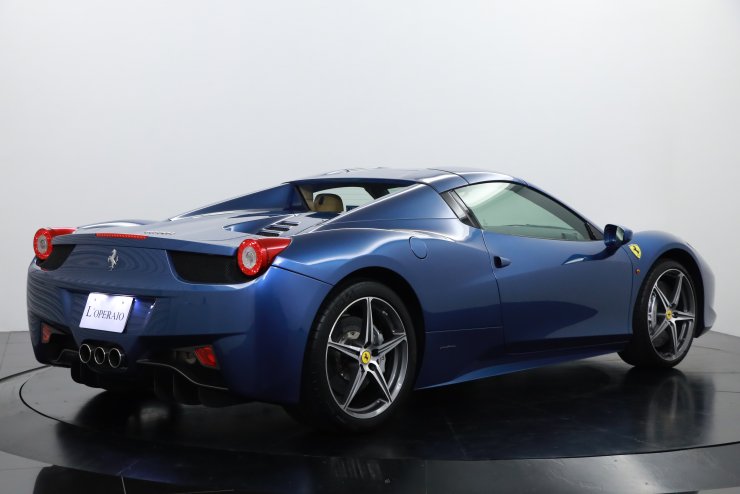 フェラーリ 458 Spider F1 DCT 正規ディーラー車 走行5,000km台