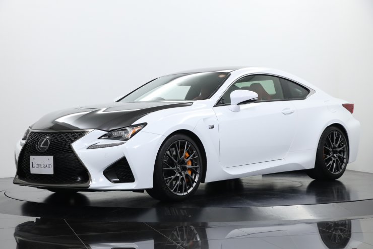 レクサス RC F カーボンエクステリアPKG 10.2インチナビモデル マーク
