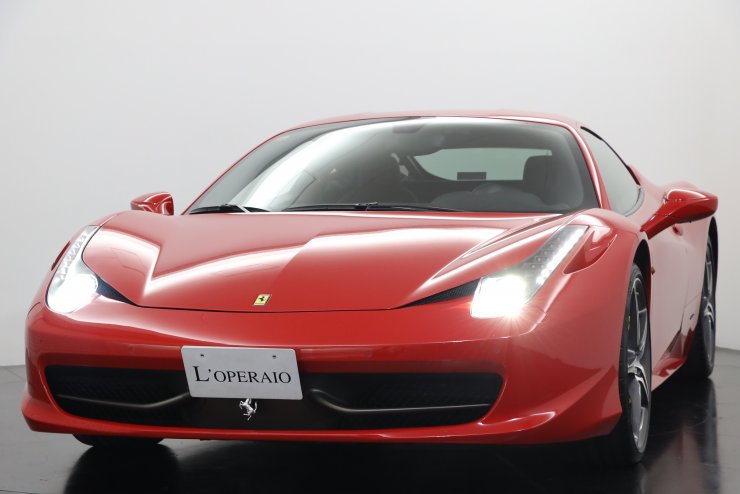 フェラーリ 458 Italia F1 DCT 正規ディーラー車 カーボンエンジン