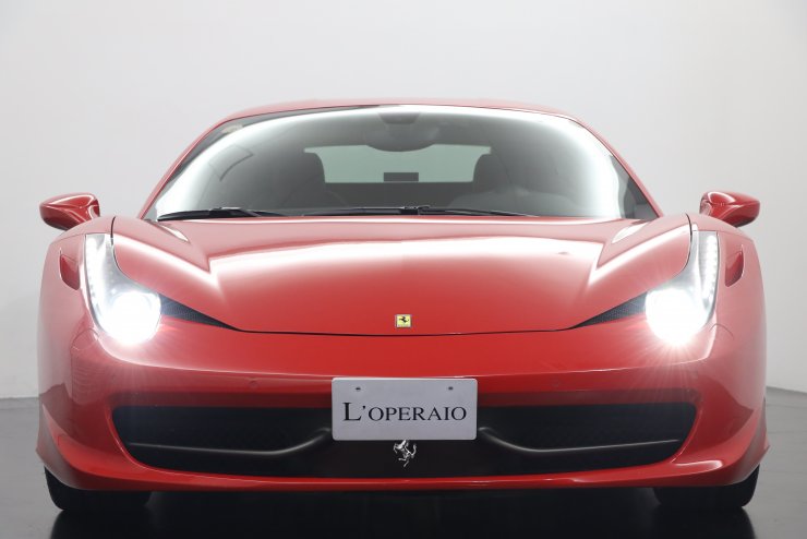 フェラーリ 458 Italia F1 DCT 正規ディーラー車 カーボンエンジン