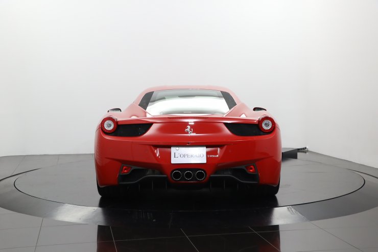 フェラーリ 458 Italia F1 DCT 正規ディーラー車 カーボンエンジン
