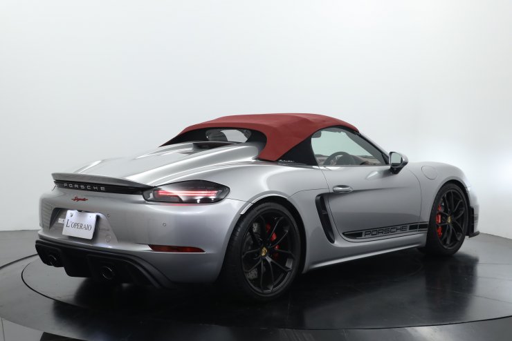 ポルシェ 718 Spyder 6MT 1オーナー スパイダークラシック