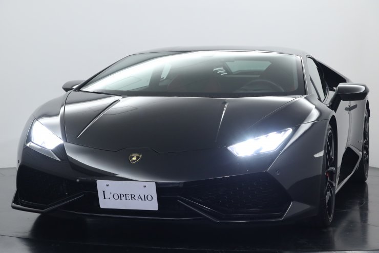 ランボルギーニ ウラカン LP610-4 ガラスエンジンフード カーボン