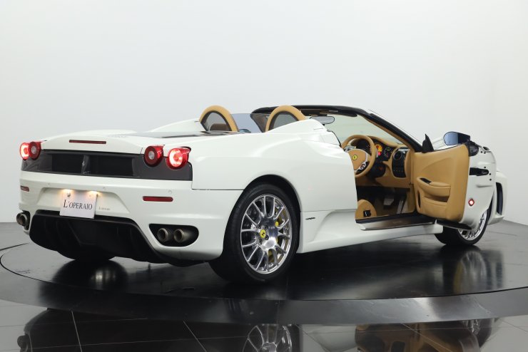 フェラーリ F430 Spider F1 正規ディーラー車 希少右ハンドル