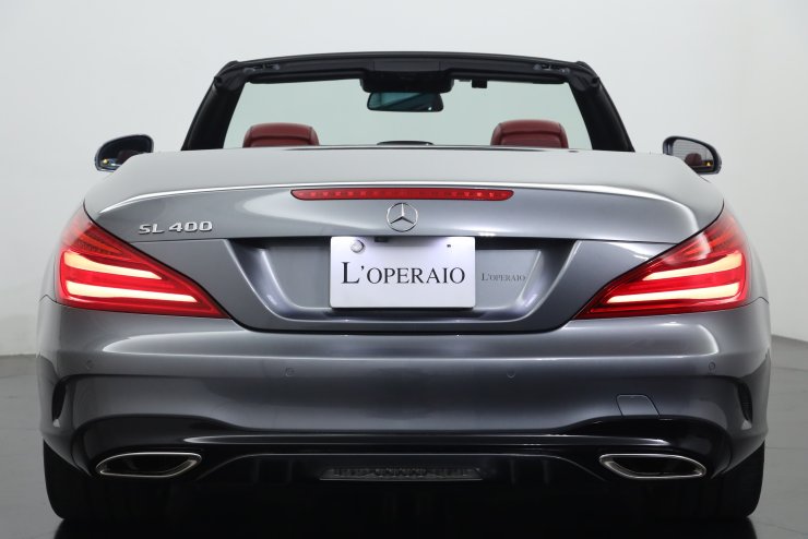 メルセデスベンツ SLクラス SL400 後期モデル ベンガルレッドナッパ