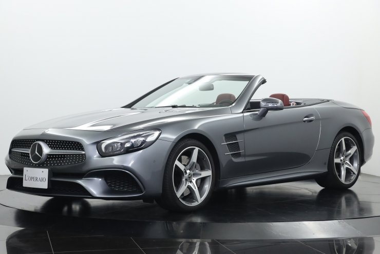 メルセデスベンツ SLクラス SL400 後期モデル ベンガルレッドナッパ