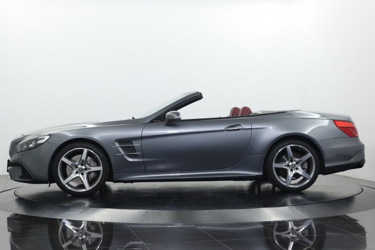 メルセデスベンツ SLクラス SL400 後期モデル ベンガルレッドナッパ