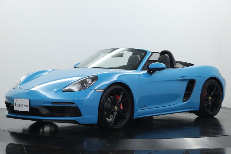 ポルシェ 718 Boxster GTS 6MT エクステリア同色インテリア