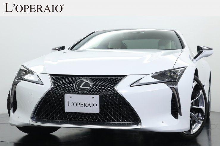 レクサス LC 500 L-Package ブリージーブルーレザーインテリア カラー