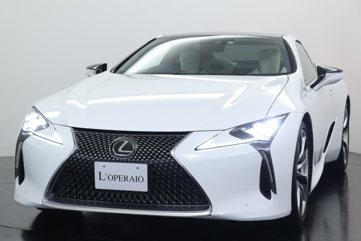 レクサス LC 500 L-Package ブリージーブルーレザーインテリア カラー