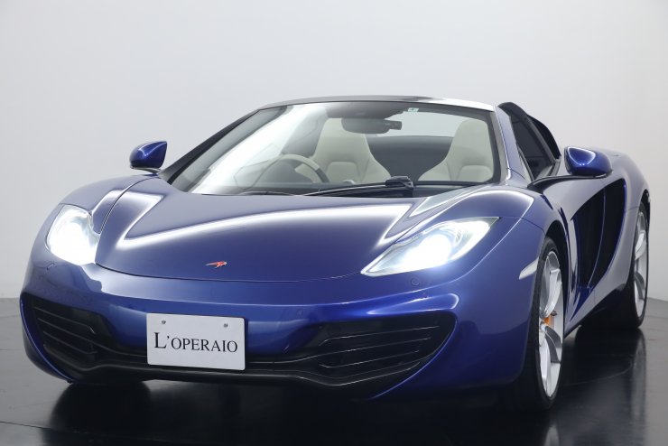 マクラーレン MP4-12C Spider 正規ディーラー車 右ハンドル スポーツ