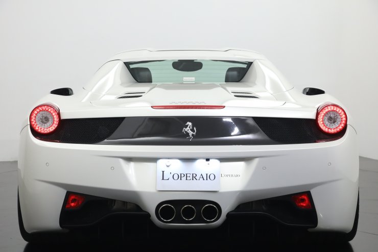 1/18 フェラーリ 458 アロンソ Limited Edition ビアンコ ミニカー