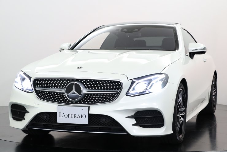 メルセデスベンツ Eクラス E450 4マチック クーペ スポーツ 左ハンドル 1オーナー 有償色 黒革 エクスクルーシブpkg パノラマルーフ 純正19インチアルミ中古車
