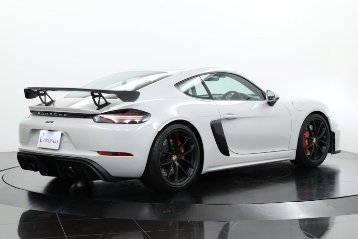 ポルシェ 718 Cayman GT4 6MT ChronoPKG クレヨンフルラッピング